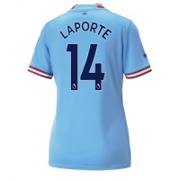 Manchester City Aymeric Laporte #14 Fotballklær Hjemmedrakt Dame 2022-23 Kortermet